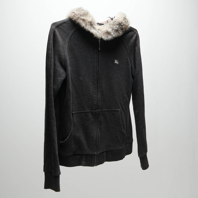 BURBERRY BLACK LABEL FUR HOODIE