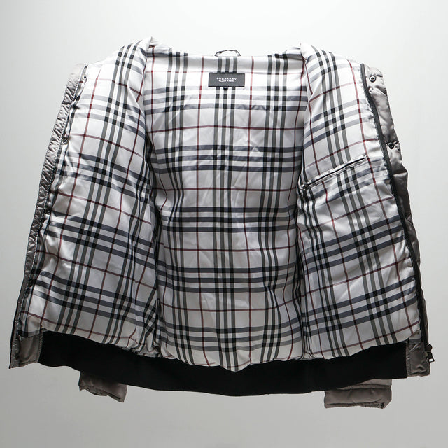 BURBERRY BLACK LABEL FUR PUFFER JACKET