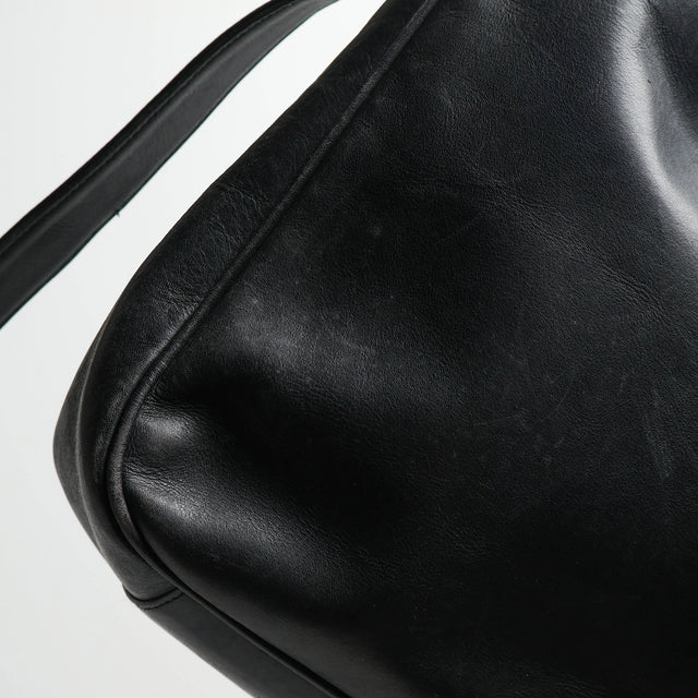 GUCCI LEATHER BAMBOO BAG