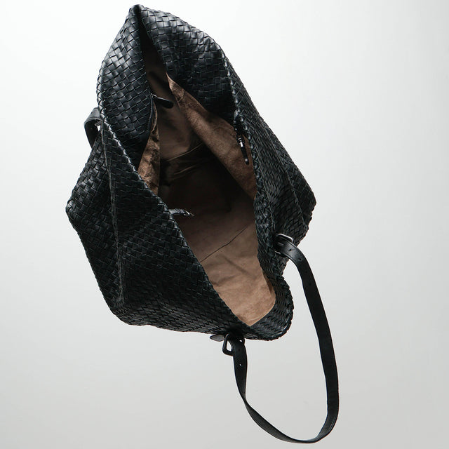 BOTTEGA VENETA INTRECCIATO XL LEATHER TOTE