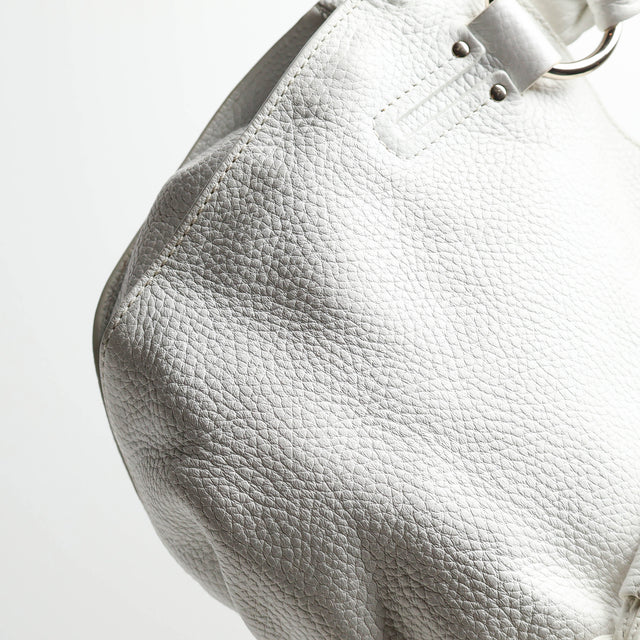 CELINE LEATHER PADLOCK SHOULDER BAG