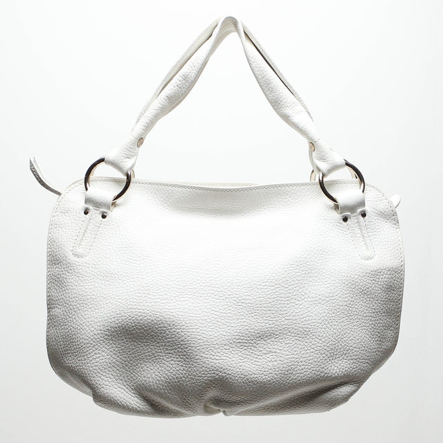 CELINE LEATHER PADLOCK SHOULDER BAG