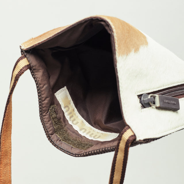 MIU MIU FW1999 CALF MESH SHOULDER BAG