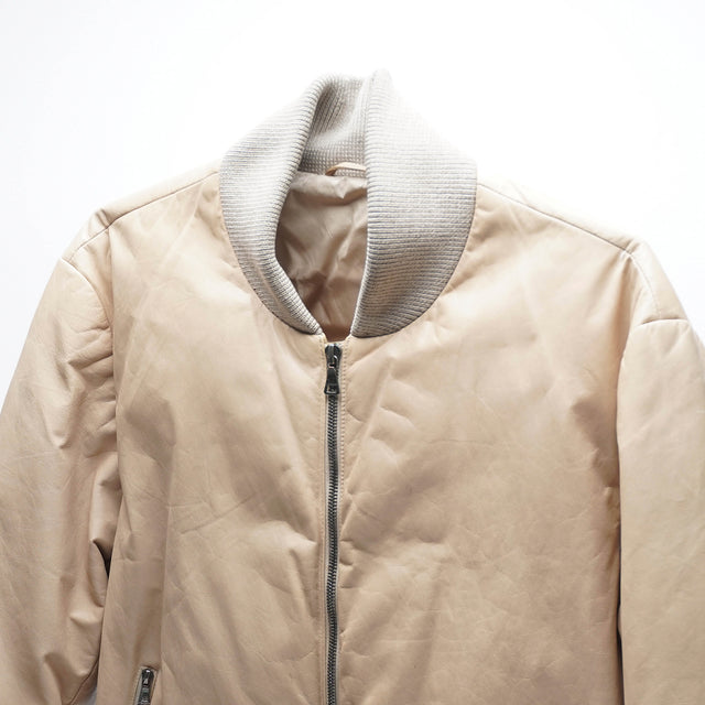 FW 2006 JIL SANDER BY RAF SIMONS LEATHER BOMBER JACKET