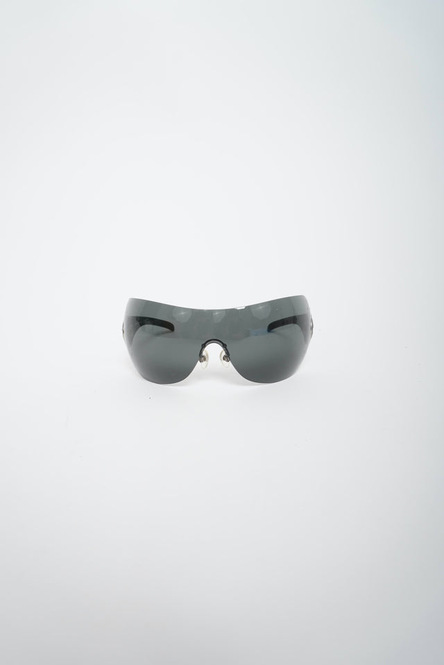 CHANEL 2000s SHIELD SUNGLASSES
