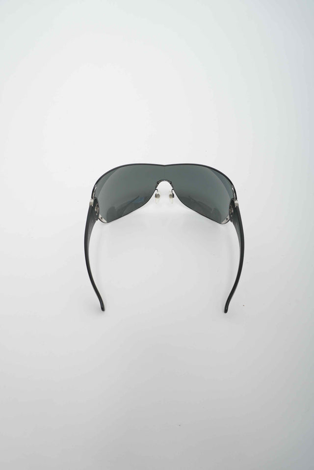 CHANEL 2000s SHIELD SUNGLASSES