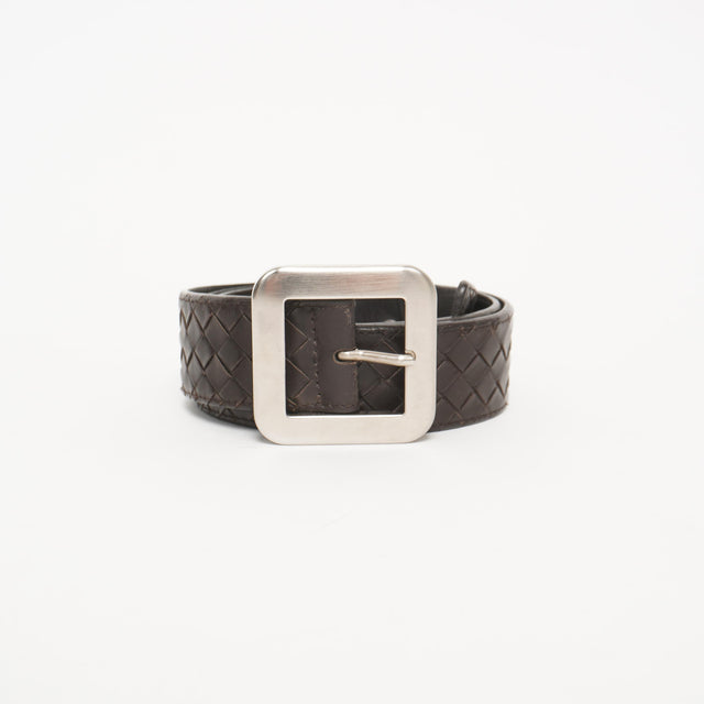 BOTTEGA VENETA LEATHER BELT