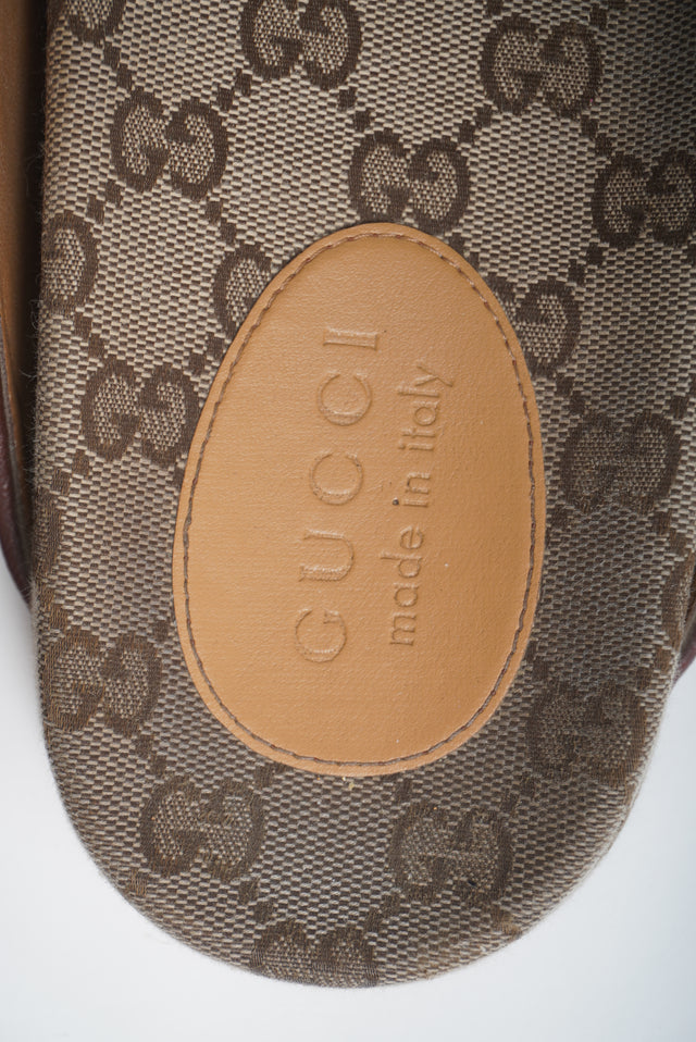 GUCCI MONOGRAM SLIDES