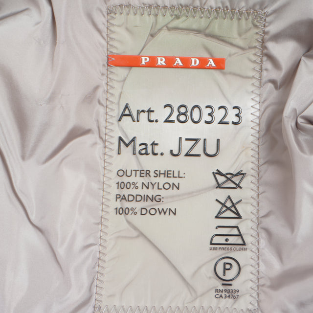 PRADA NYLON PUFFER JACKET