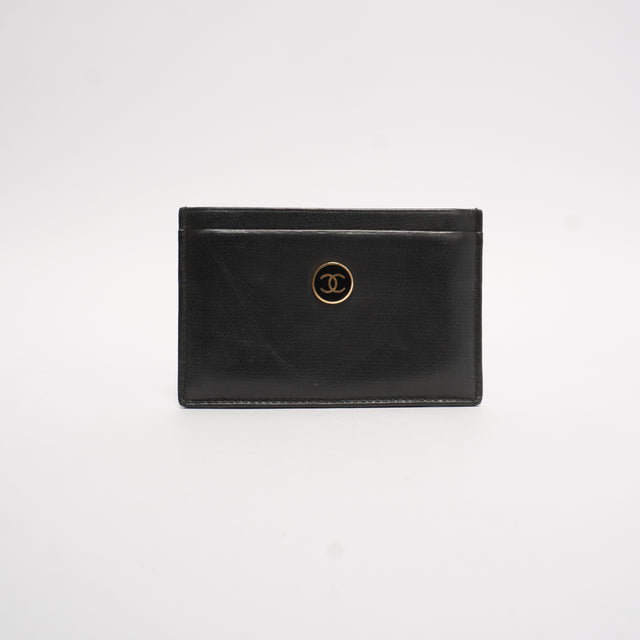 CHANEL LEATHER CARD HOLDER