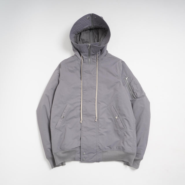 RICK OWENS DRKSHDW HOODED BOMBER