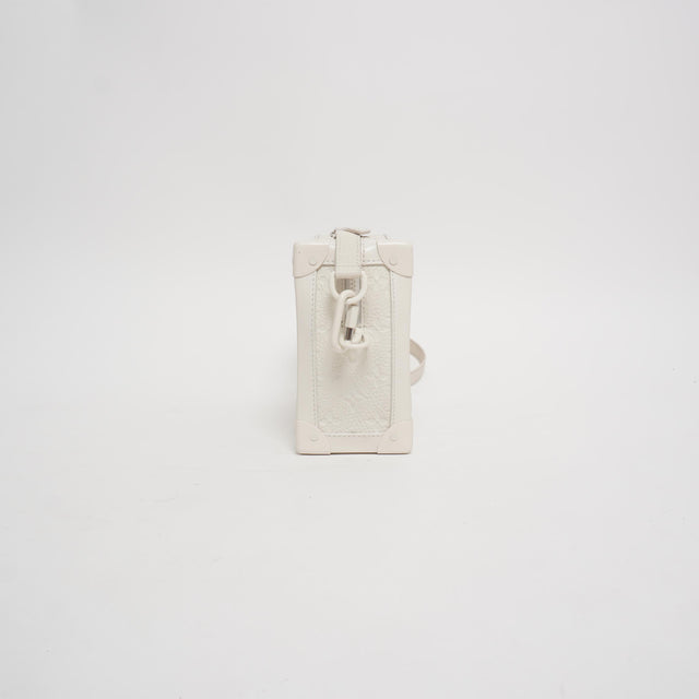 LOUIS VUITTON POWDER WHITE SOFT TRUNK