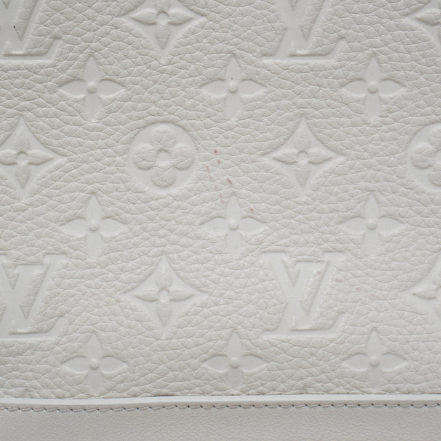LOUIS VUITTON POWDER WHITE SOFT TRUNK