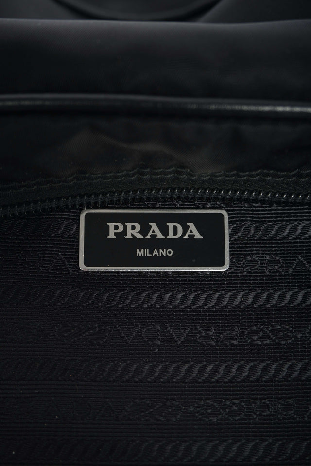PRADA NYLON STUDDED BAG