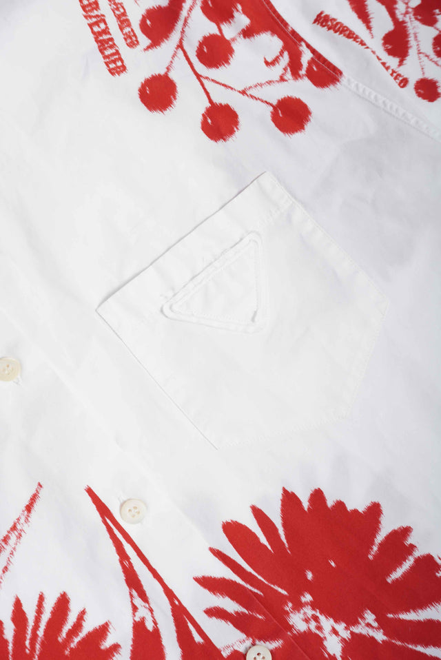 PRADA FLOWER BOWLING SHIRT BY RAF SIMONS