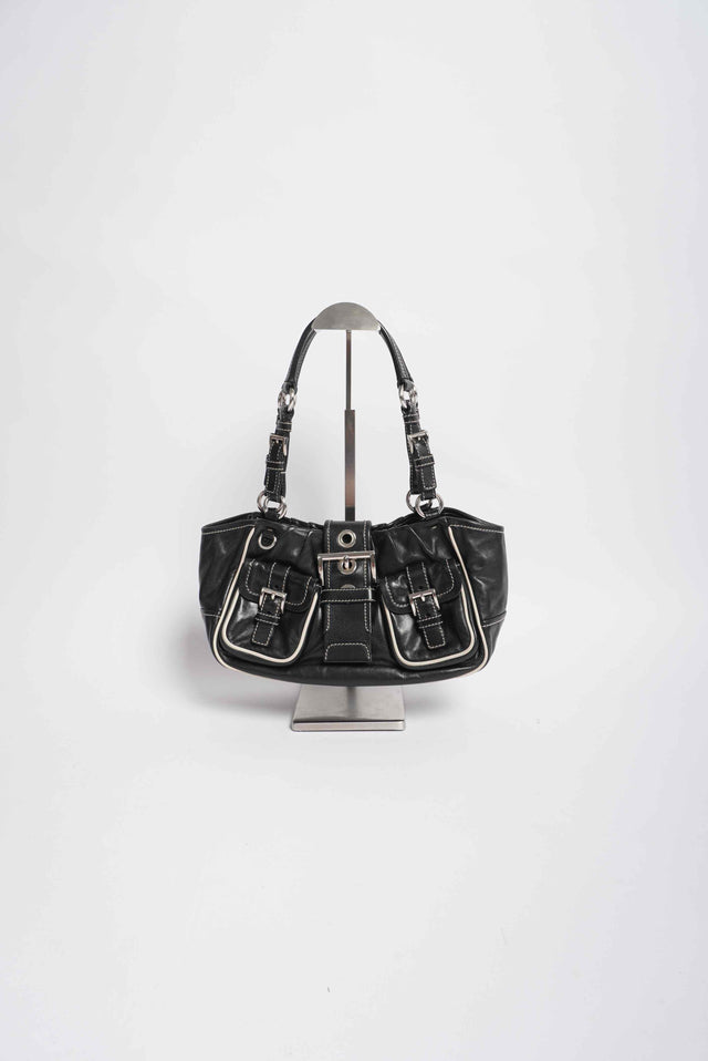 PRADA LEATHER HANDBAG