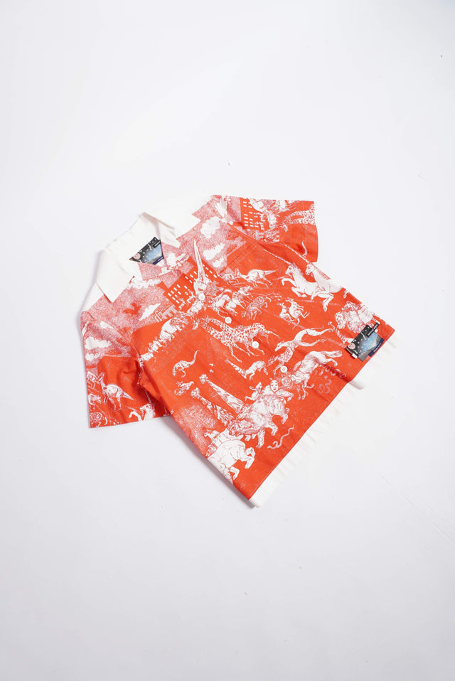 PRADA FW16 SURVIVAL UTOPIA SHIRT
