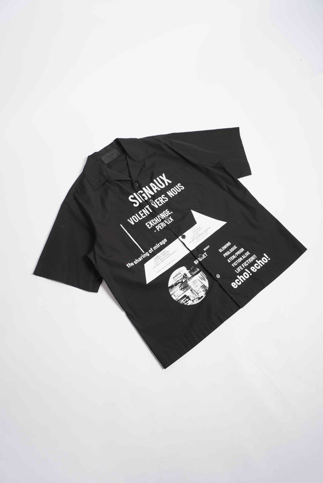PRADA S/S 2021 BOWLING SHIRT BY RAF SIMONS
