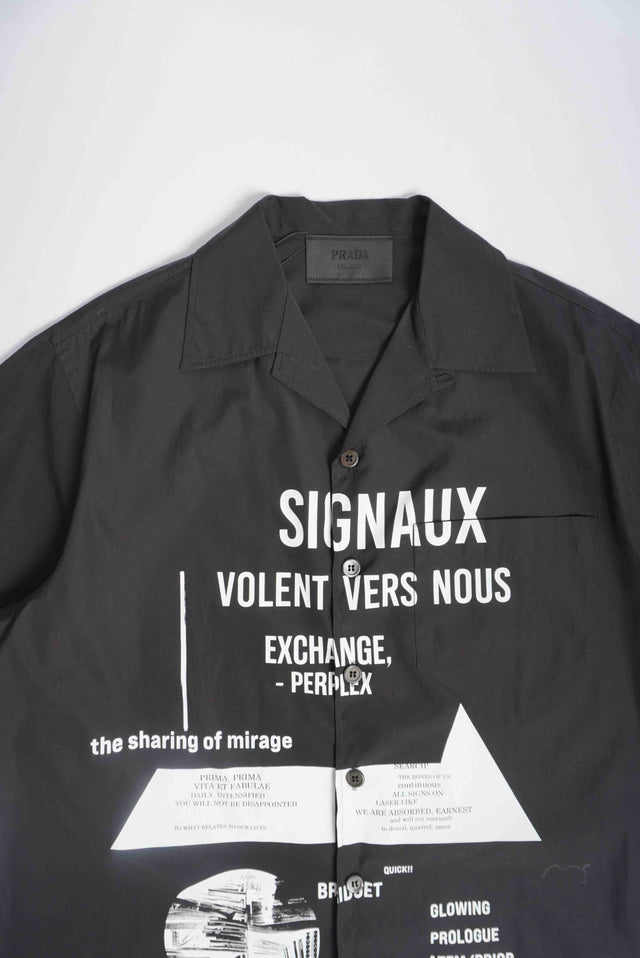 PRADA S/S 2021 BOWLING SHIRT BY RAF SIMONS