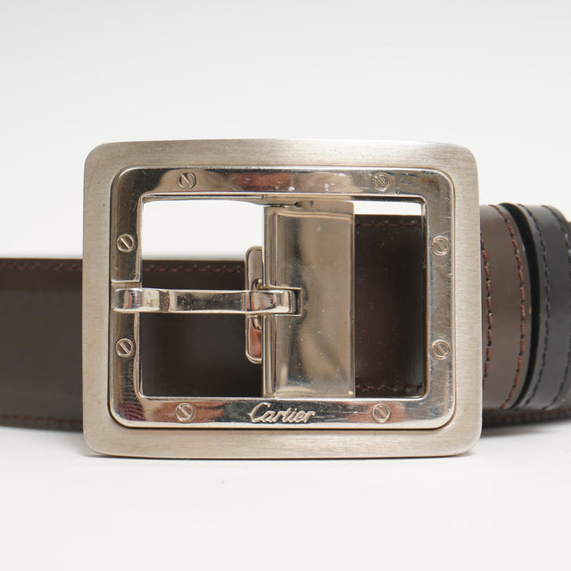 CARTIER SANTOS LEATHER BELT