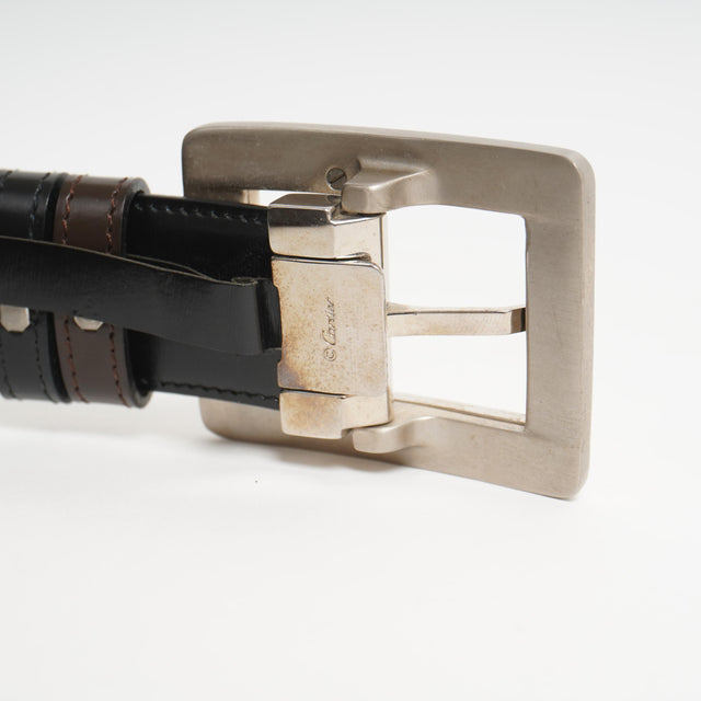 CARTIER SANTOS LEATHER BELT