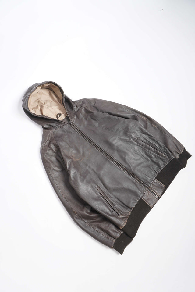 1990s STUSSY LEATHER JACKET