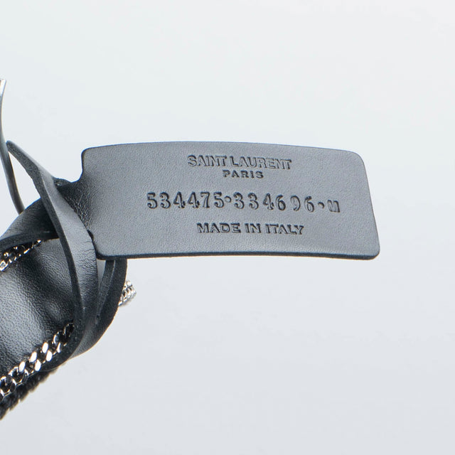SAINT LAURENT BORON LEATHER BRACELET (2013)