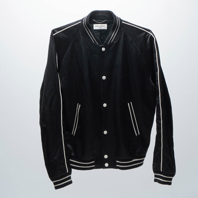 SAINT LAURENT VISCOSE BOMBER JACKET