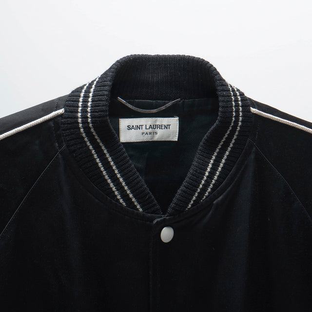 SAINT LAURENT VISCOSE BOMBER JACKET
