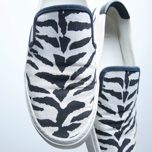 SAINT LAURENT ZEBRA SNEAKER