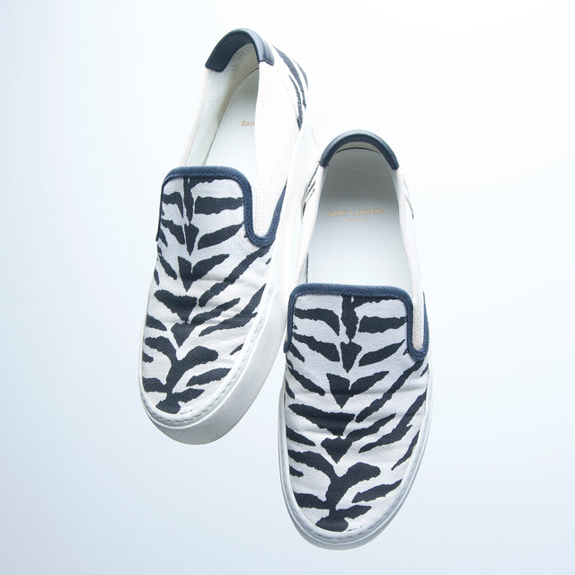 SAINT LAURENT ZEBRA SNEAKER
