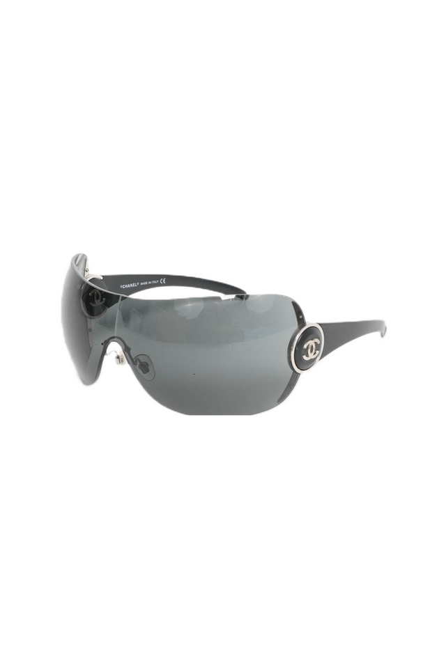 CHANEL 2000s SHIELD SUNGLASSES
