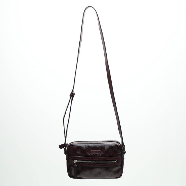 GUCCI MONOGRAM MESSENGER BAG
