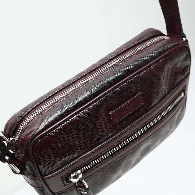 GUCCI MONOGRAM MESSENGER BAG