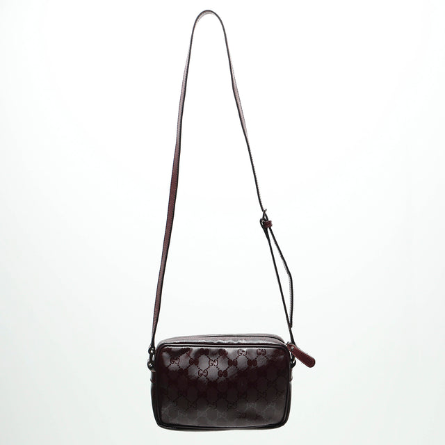 GUCCI MONOGRAM MESSENGER BAG