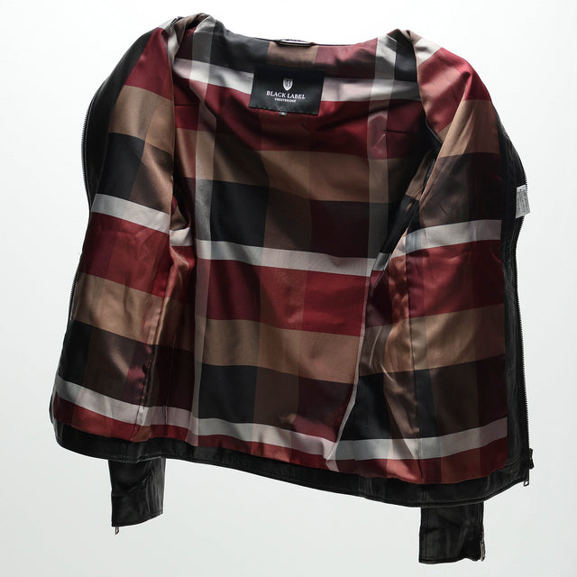 BURBERRY BLACK LABEL LEATHER JACKET