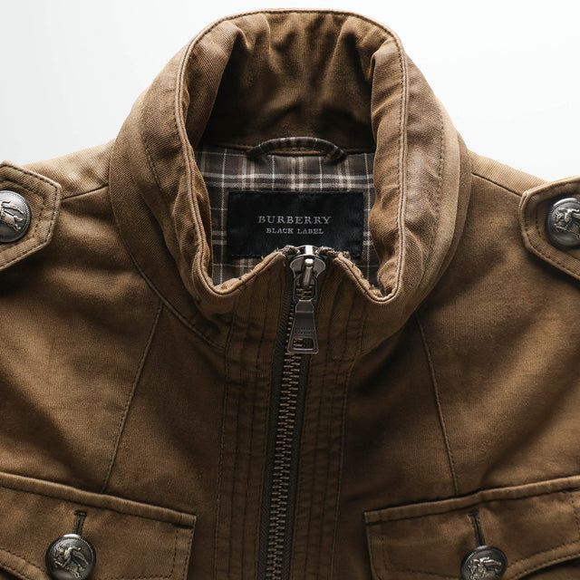 BURBERRY BLACK LABEL MILITARY JACKET