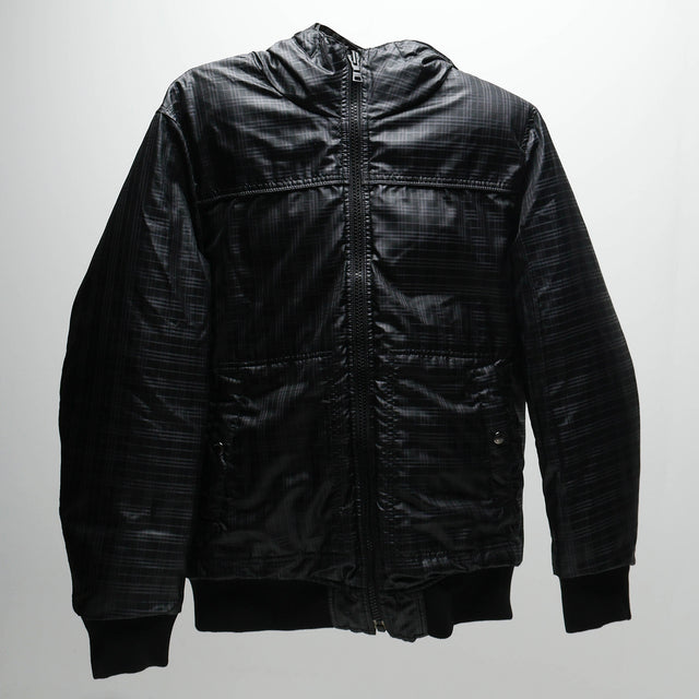 BURBERRY BLACK LABEL REVERSIBLE PUFFER JACKET