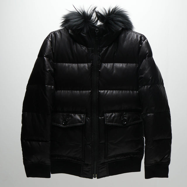 BURBERRY BLACK LABEL REVERSIBLE PUFFER JACKET