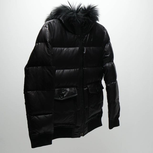 BURBERRY BLACK LABEL REVERSIBLE PUFFER JACKET