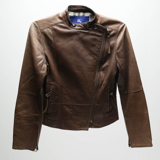 BURBERRY BLACK LABEL LEATHER JACKET