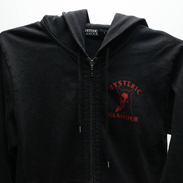 HYSTERIC GLAMOUR ZIP HOODIE