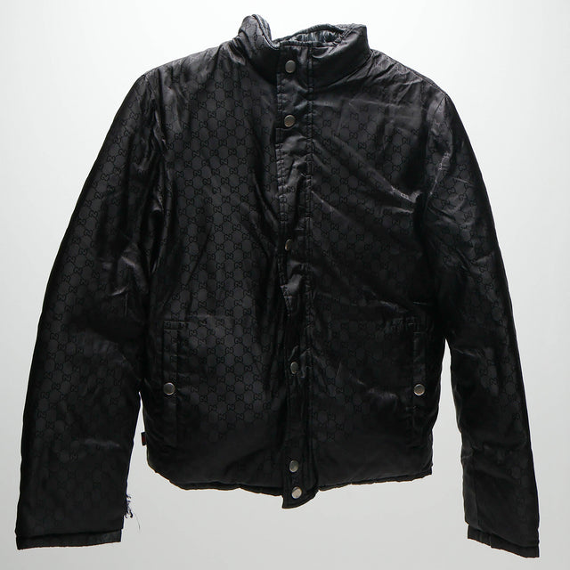 GUCCI MONOGRAM REVERSIBLE PUFFER JACKET