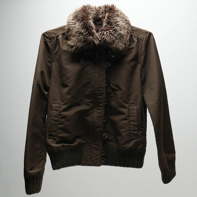 BURBERRY BLUE LABEL FUR JACKET