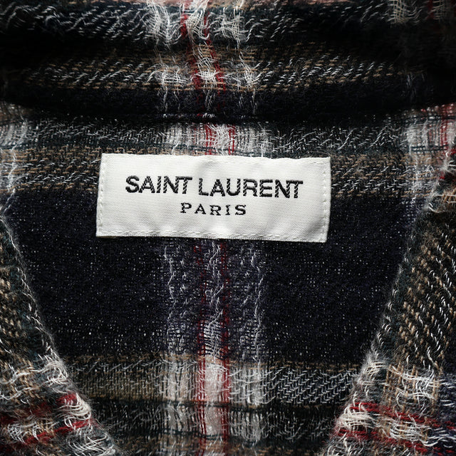 SAINT LAURENT FLANNEL SHIRT