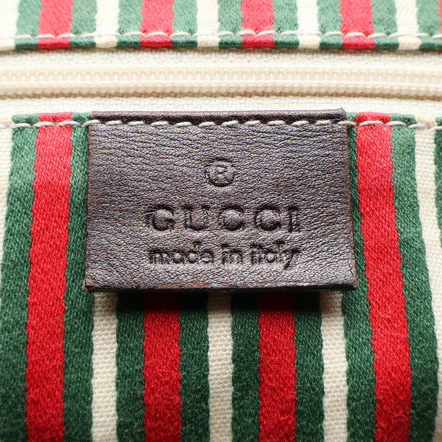 GUCCI MONOGRAM BRITT TOTE BAG