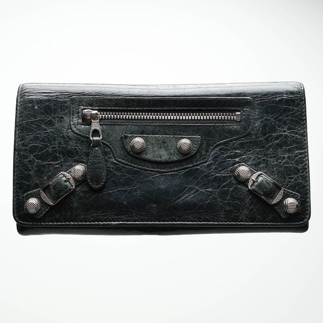 BALENCIAGA GIANT LEATHER WALLET