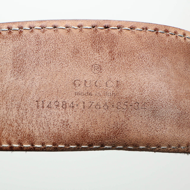 GUCCI LEATHER BELT