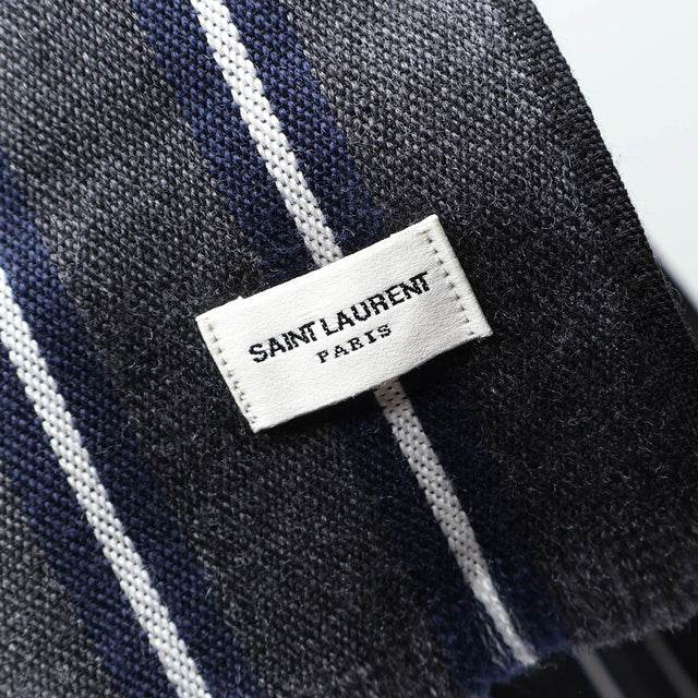 SAINT LAURENT SCARF HEDI SLIMANE ERA