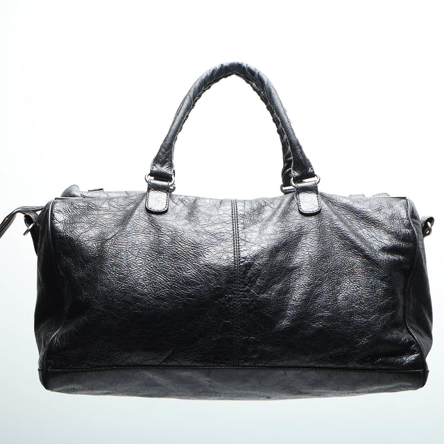 BALENCIAGA LEATHER DUFFLE BAG